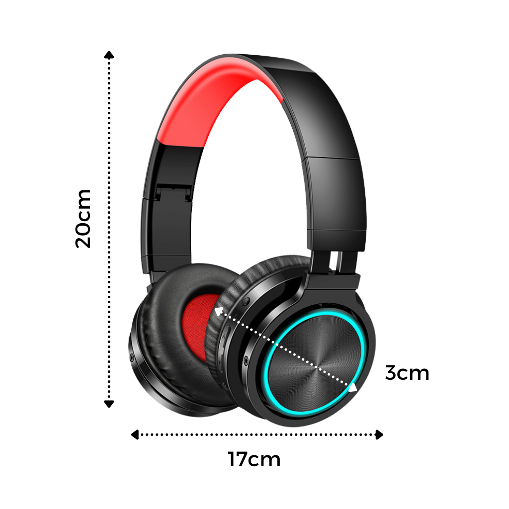 Colourful bluetooth headphones - Ozerty