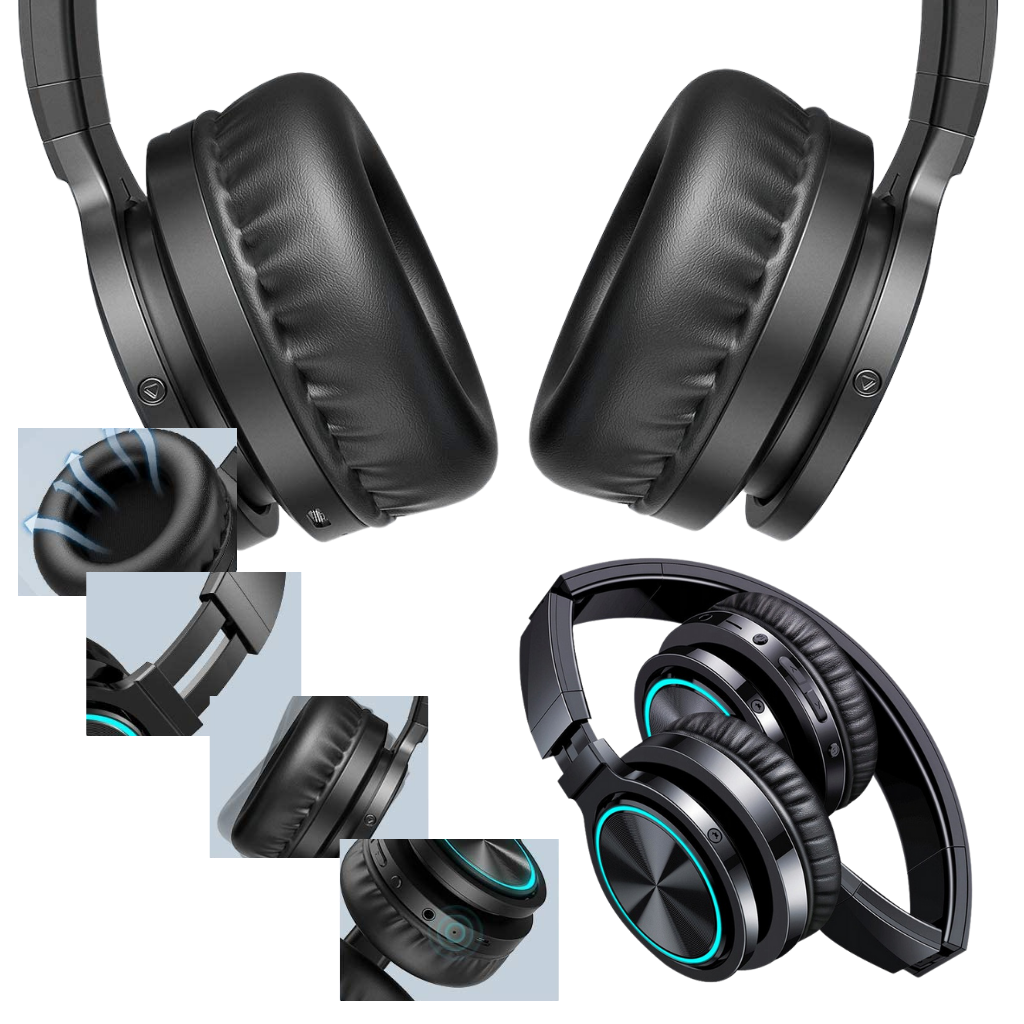 Colourful bluetooth headphones - Ozerty