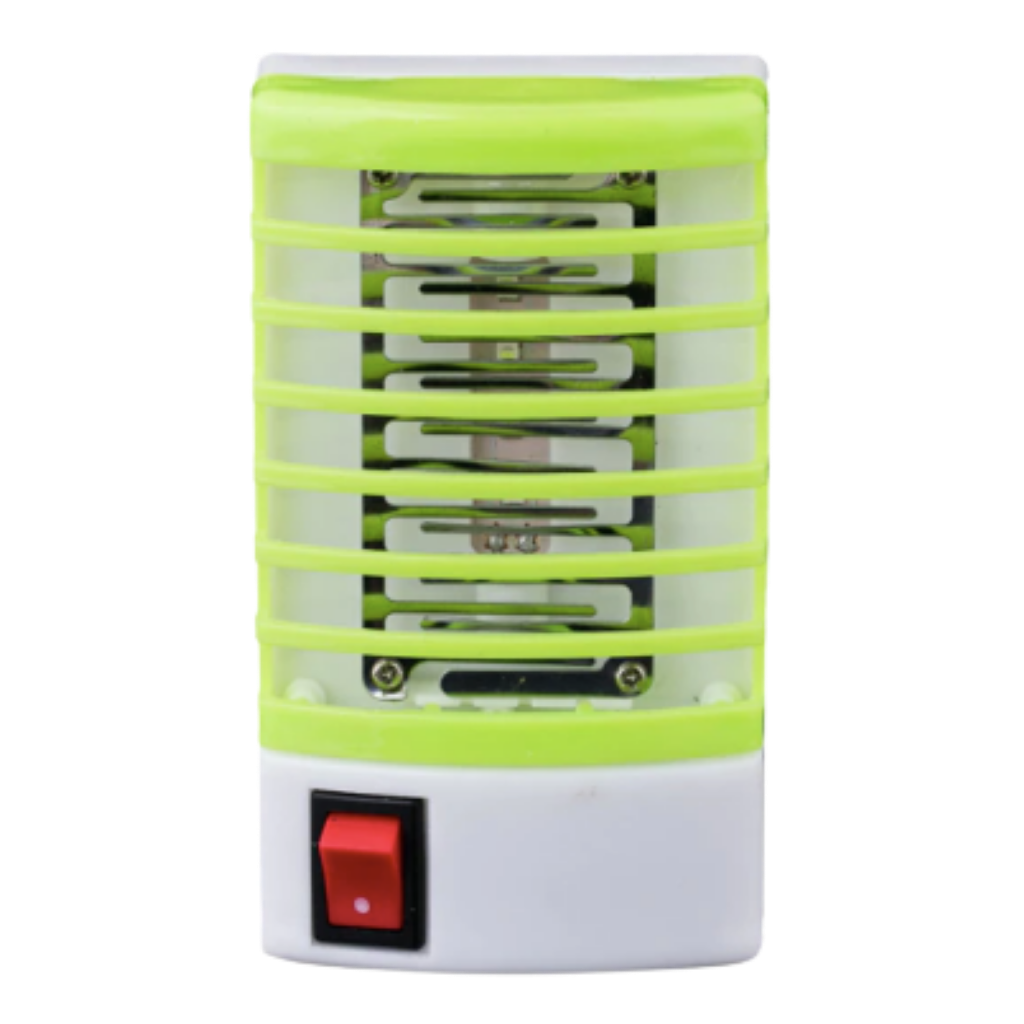 Plug-in Mosquito Zapper Night Lamp -Green - Ozerty