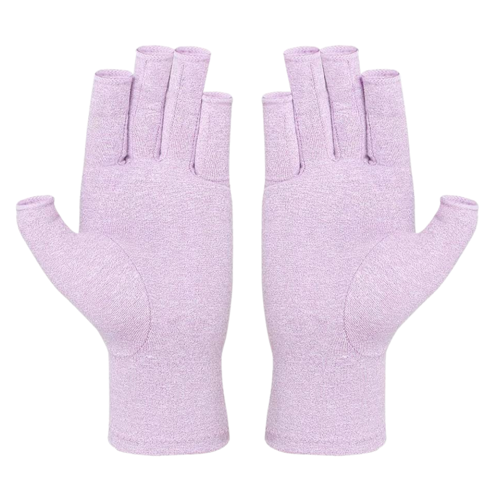 Compression joint pain relief gloves -Purple - Ozerty