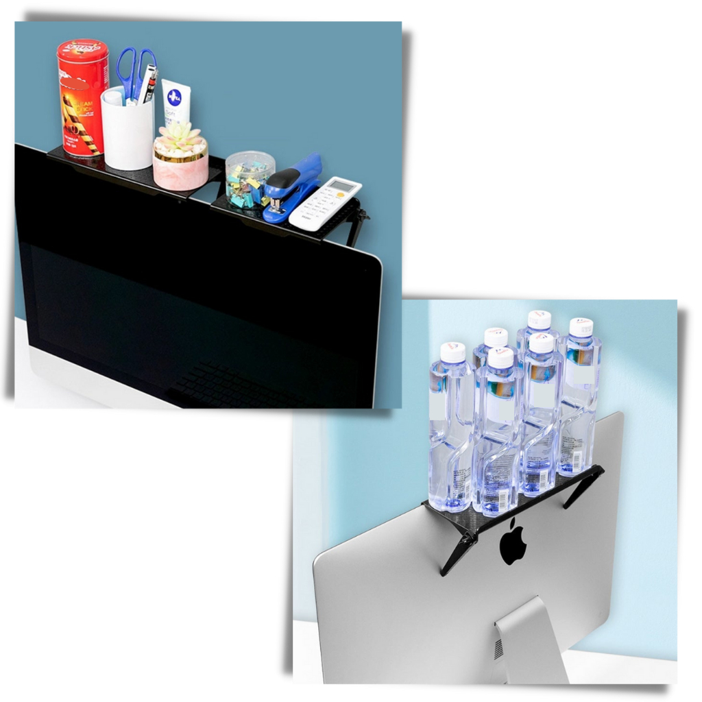 Multifunctional Screen Shelf Desk - Ozerty