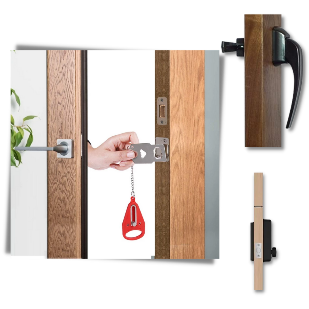 Portable Door Lock - Ozerty