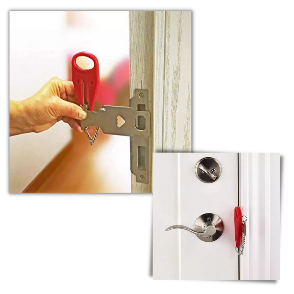 Portable Door Lock - Ozerty