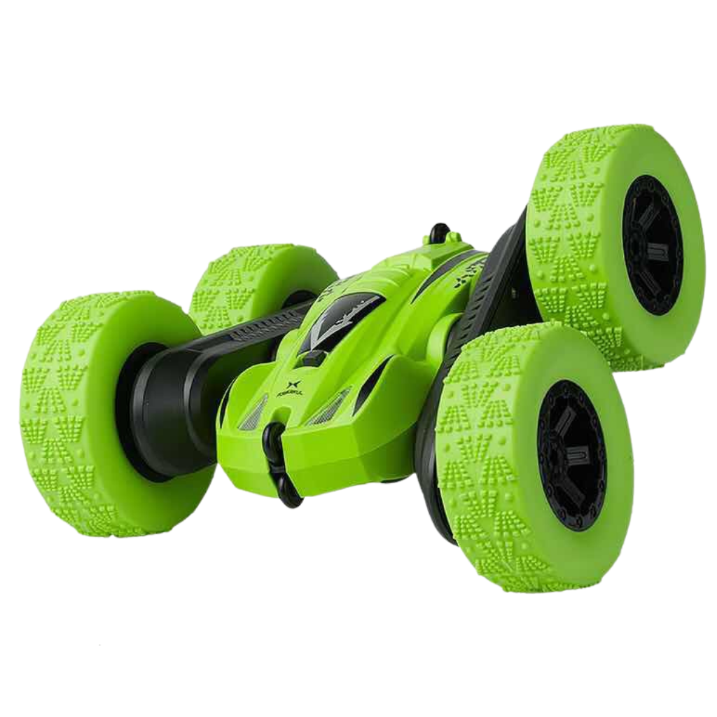 Double Sided Remote-Controlled Car -Green - Ozerty