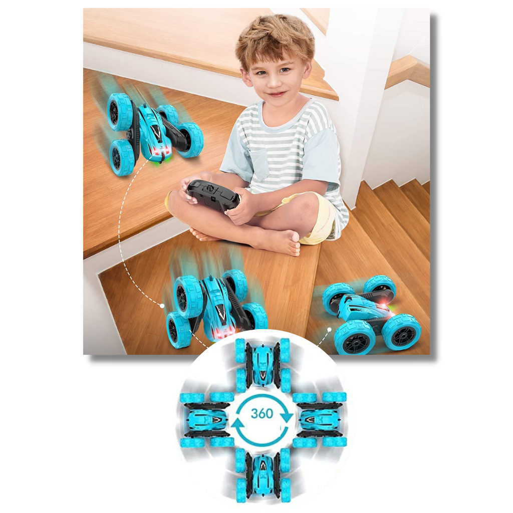Double Sided Remote-Controlled Car - Ozerty