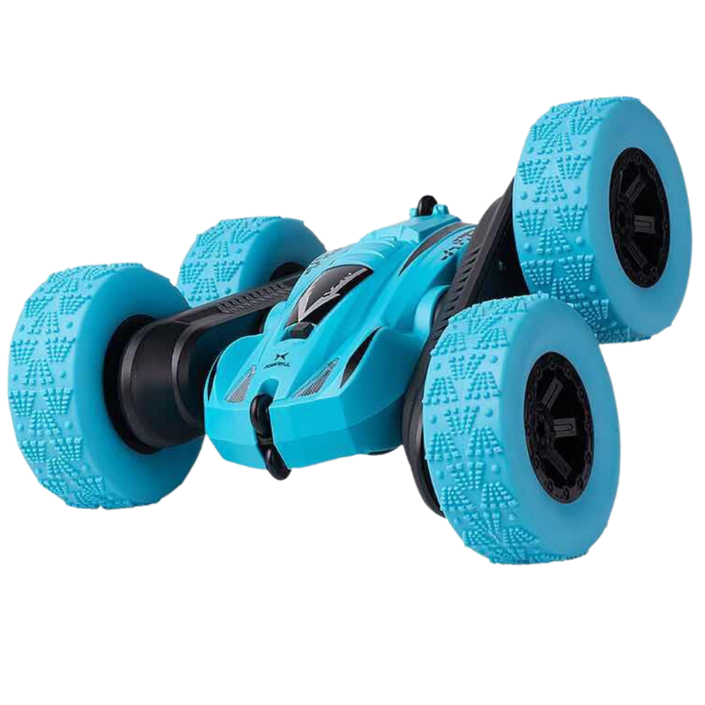 Double Sided Remote-Controlled Car -Blue - Ozerty