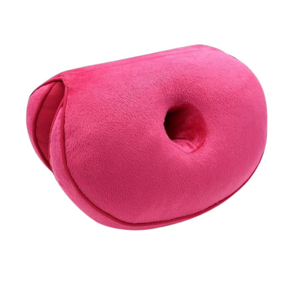 Dual buttock seat cushion -Pink - Ozerty