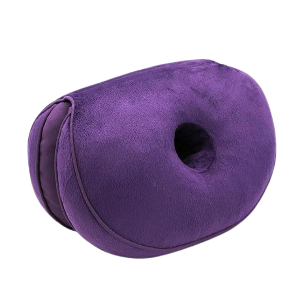 Dual buttock seat cushion -Purple - Ozerty