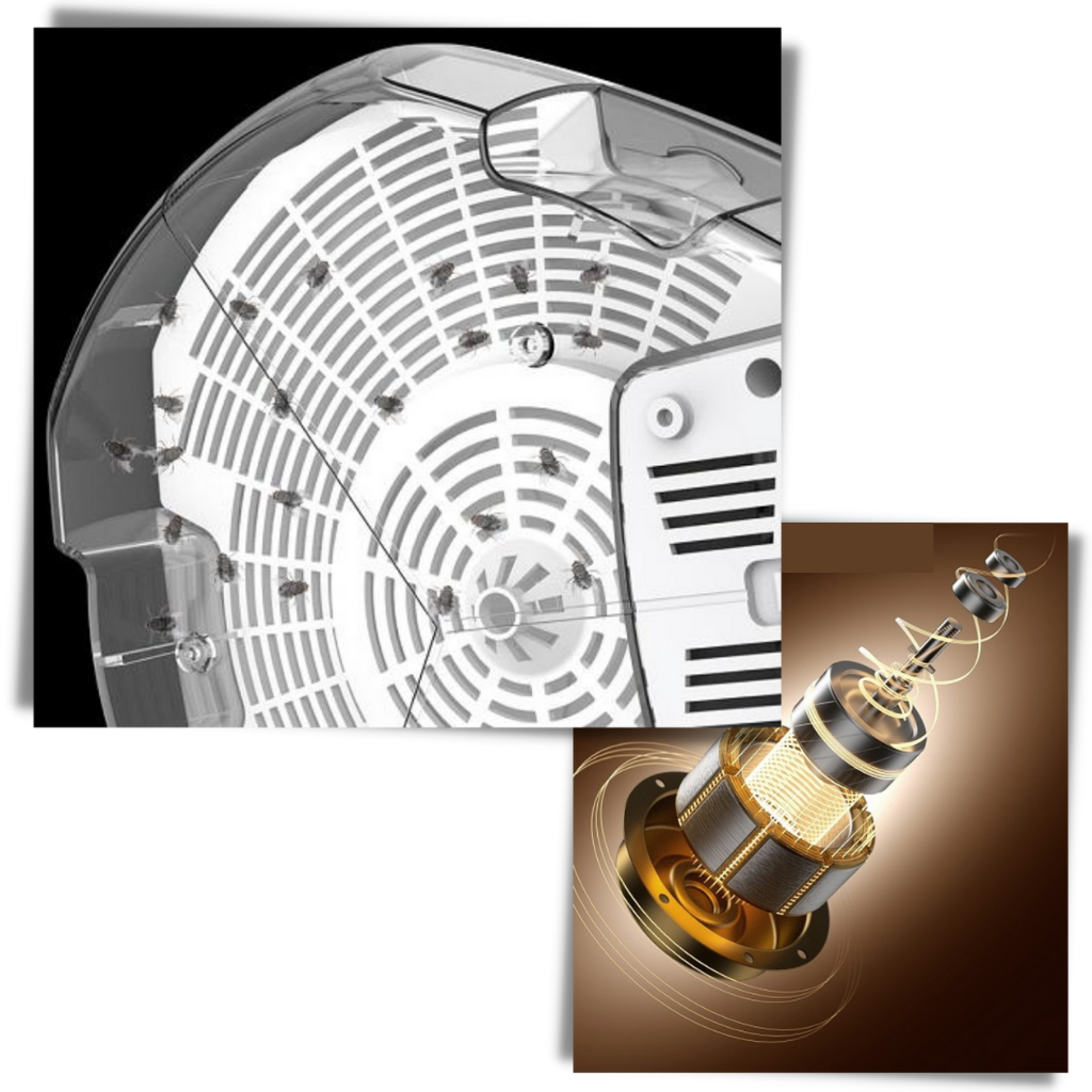Electric fruit fly and house fly trap - Ozerty