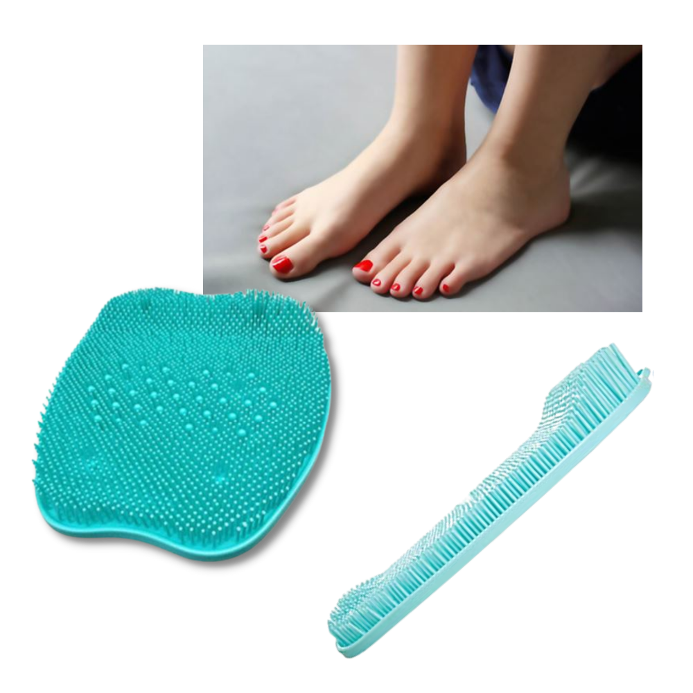 Shower Foot Massager Scrubber & Cleaner Mat - Ozerty