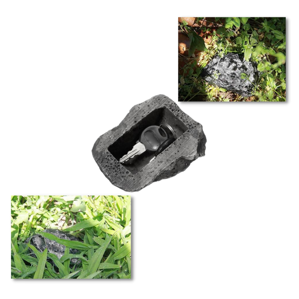 Fake Rock to Hide Keys - Ozerty