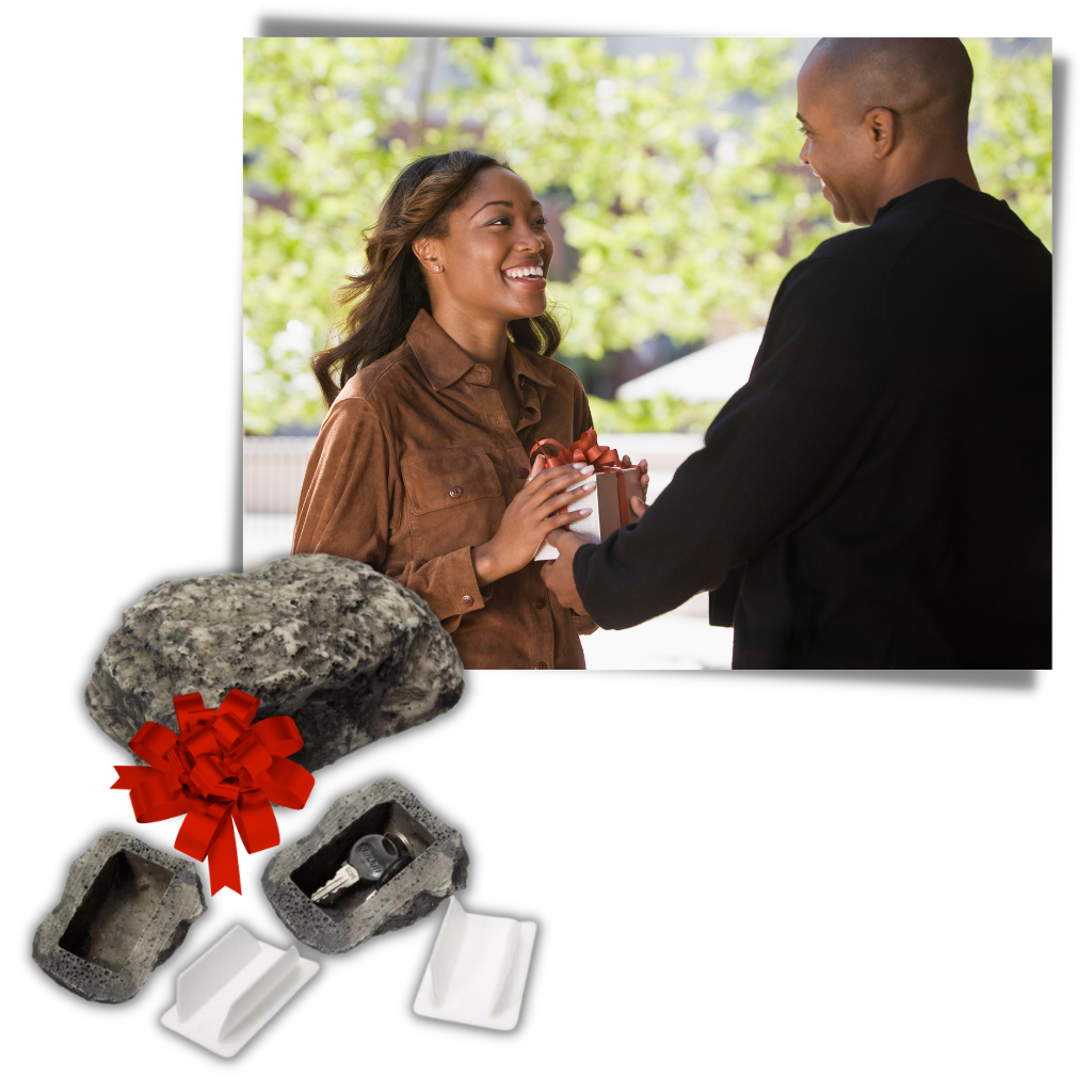 Fake Rock to Hide Keys - Ozerty