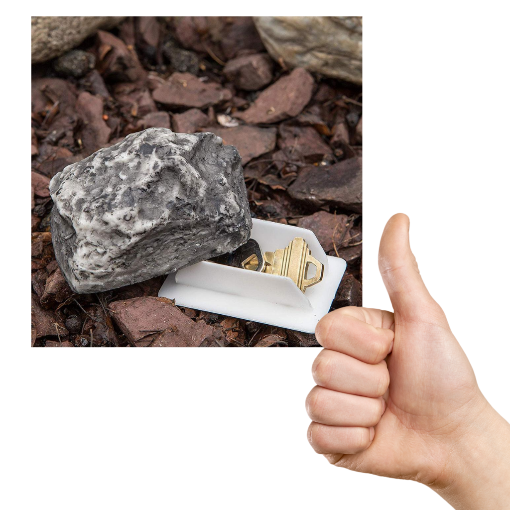 Fake Rock to Hide Keys - Ozerty