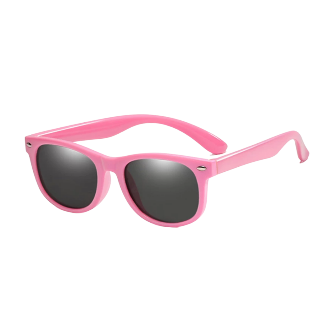 Flexible Polarized Kids Sunglasses -Pink - Ozerty