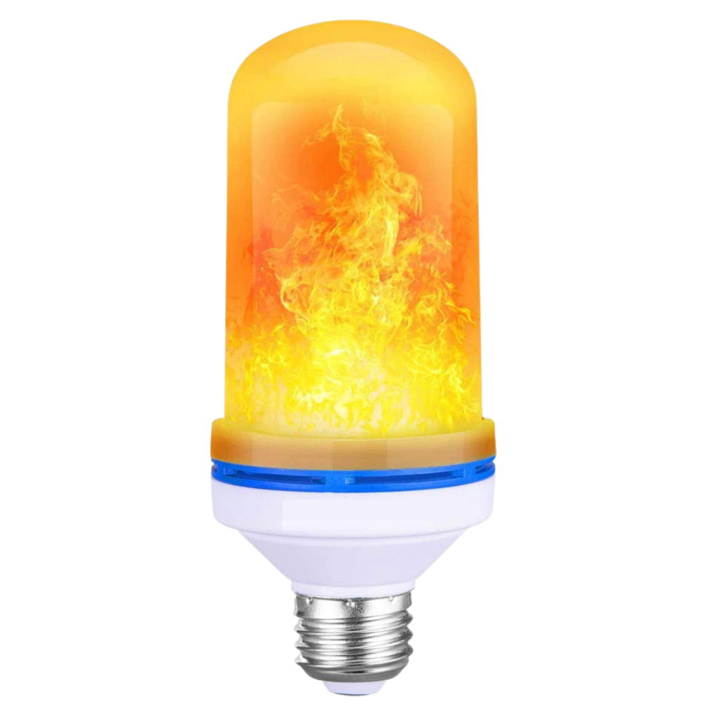 Flickering LED Flame Lamp -Yellow - Ozerty