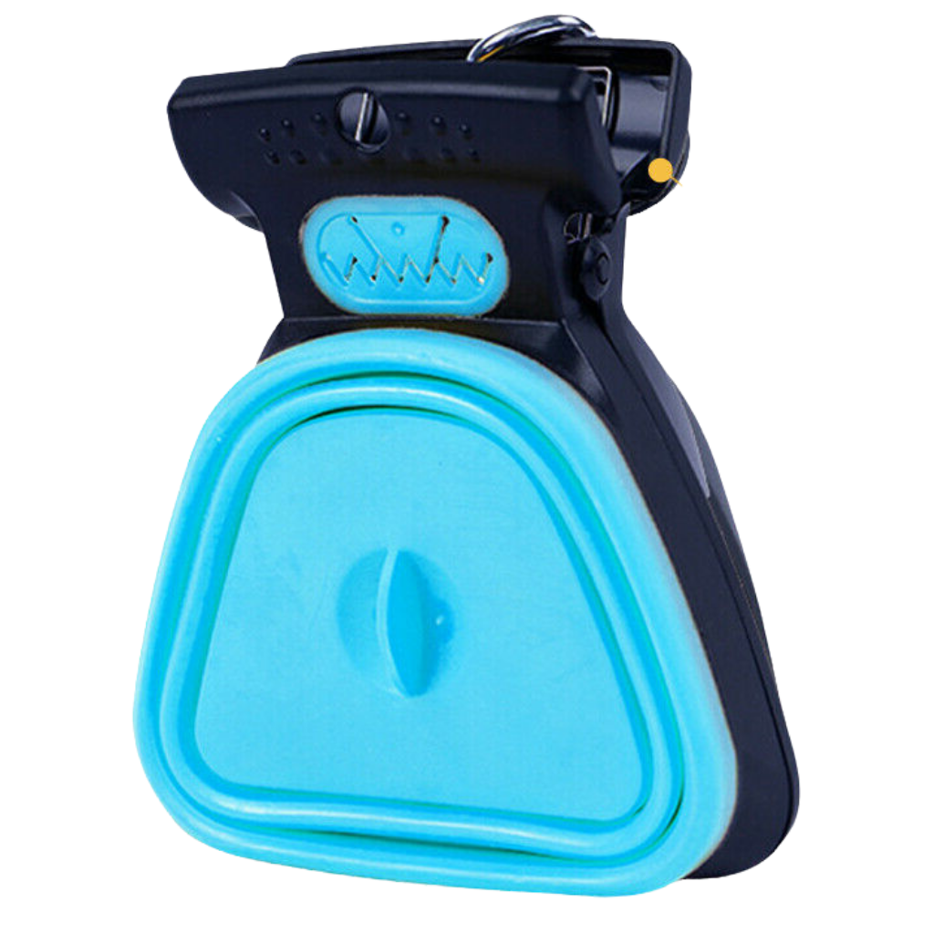 Foldable dog poop scoop with bag dispenser -L - Ozerty