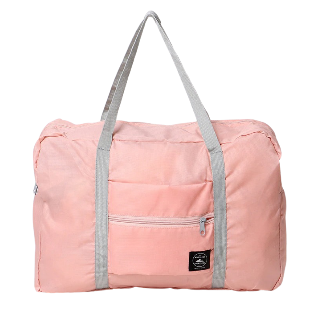 Foldable travel bag -Pink - Ozerty