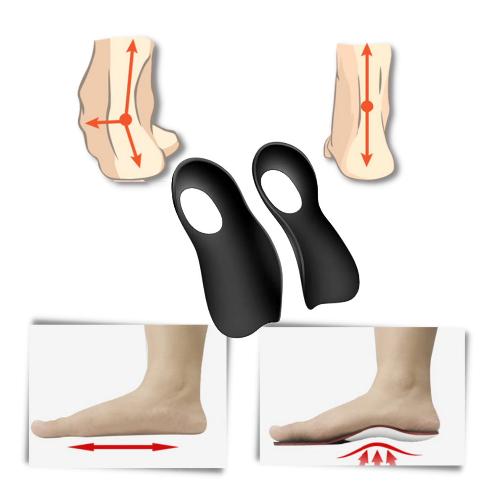 Orthopedic insoles for flat feet - Ozerty