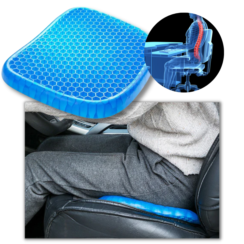 Gel seat cushion for pressure relief - Ozerty