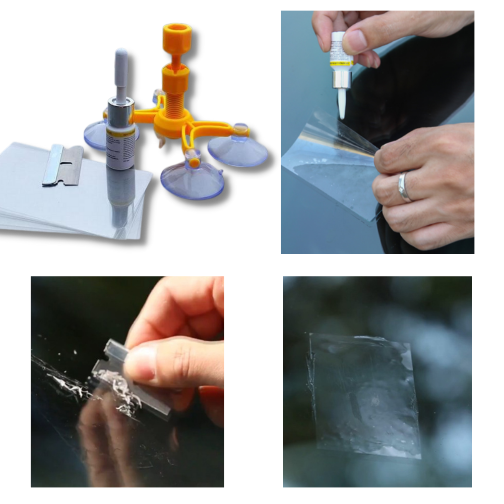 Windshield Glass Repair Kit - Ozerty