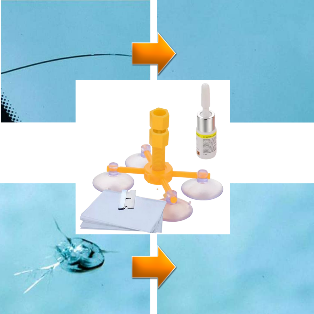 Windshield Glass Repair Kit - Ozerty