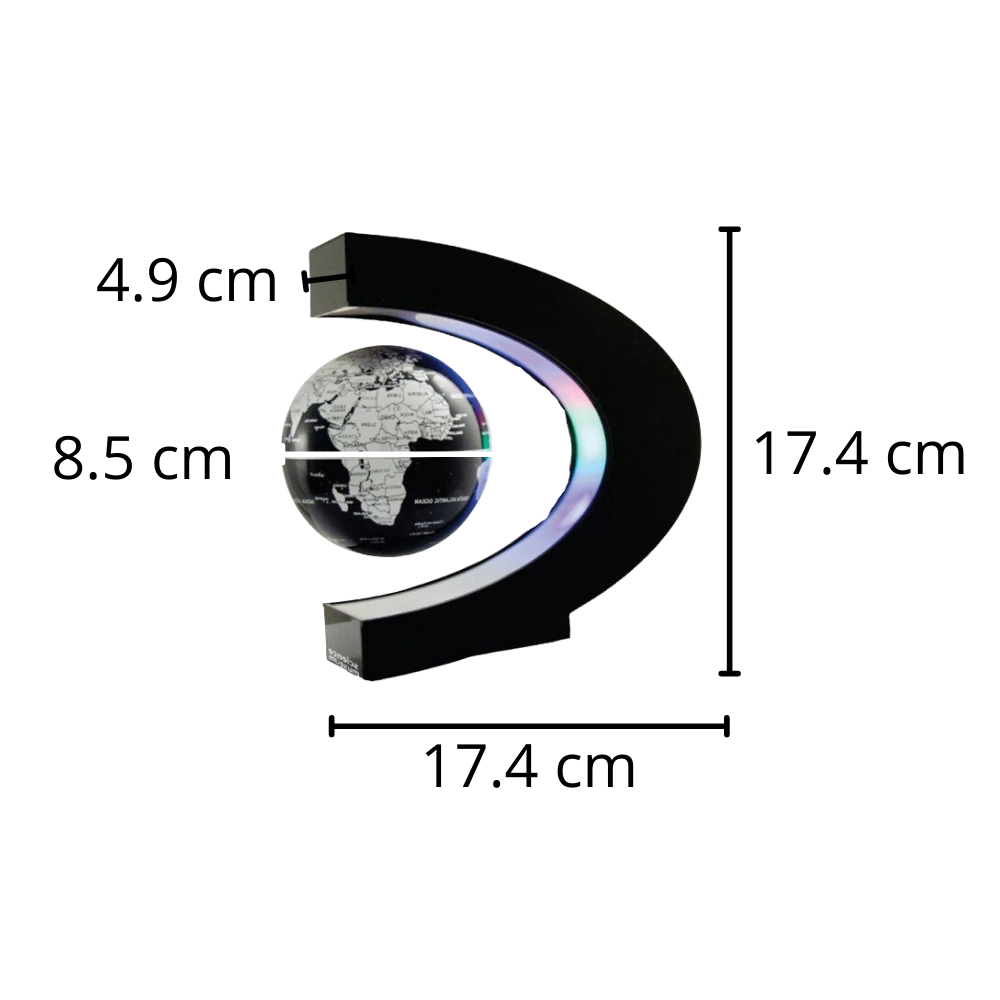 Levitating LED Magnetic Globe - Ozerty