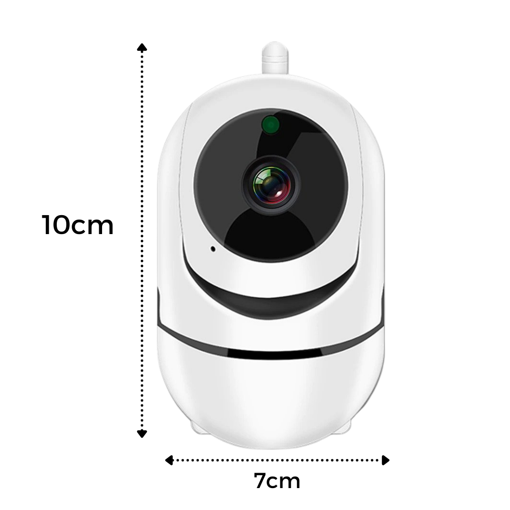 HD Wireless Security Camera with Sound and Motion Detection - Ozerty