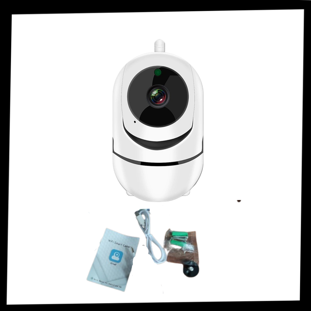 HD Wireless Security Camera with Sound and Motion Detection - Ozerty