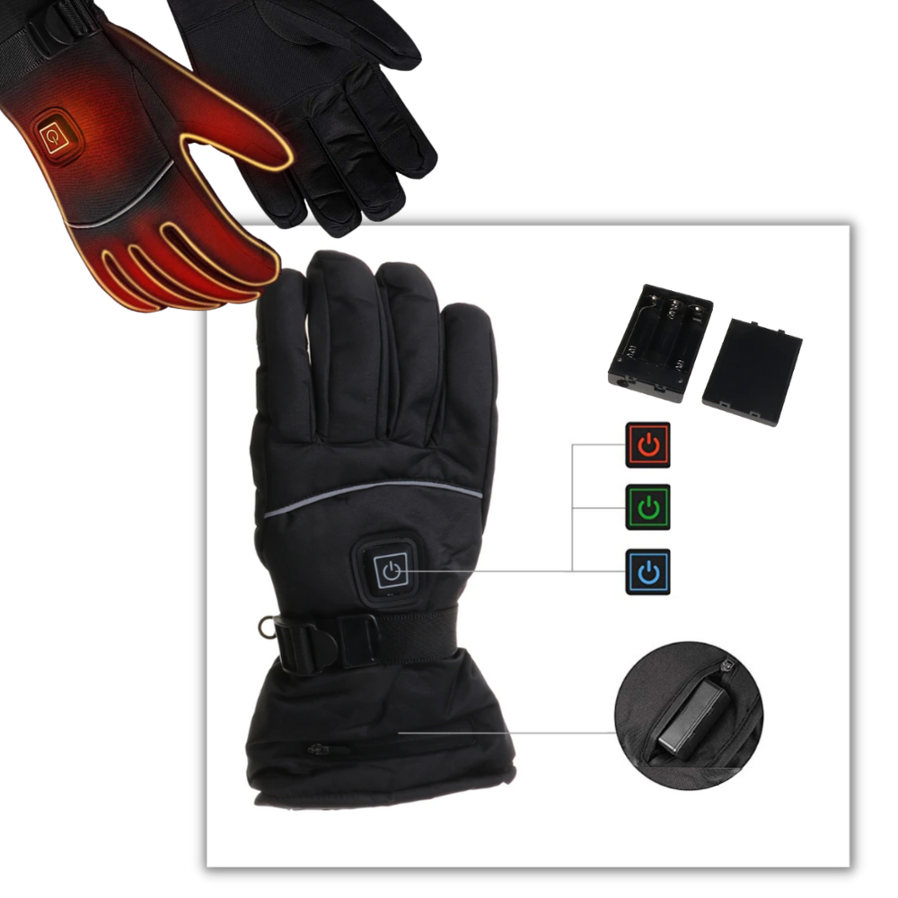 Winter Electric Heated Gloves - Ozerty