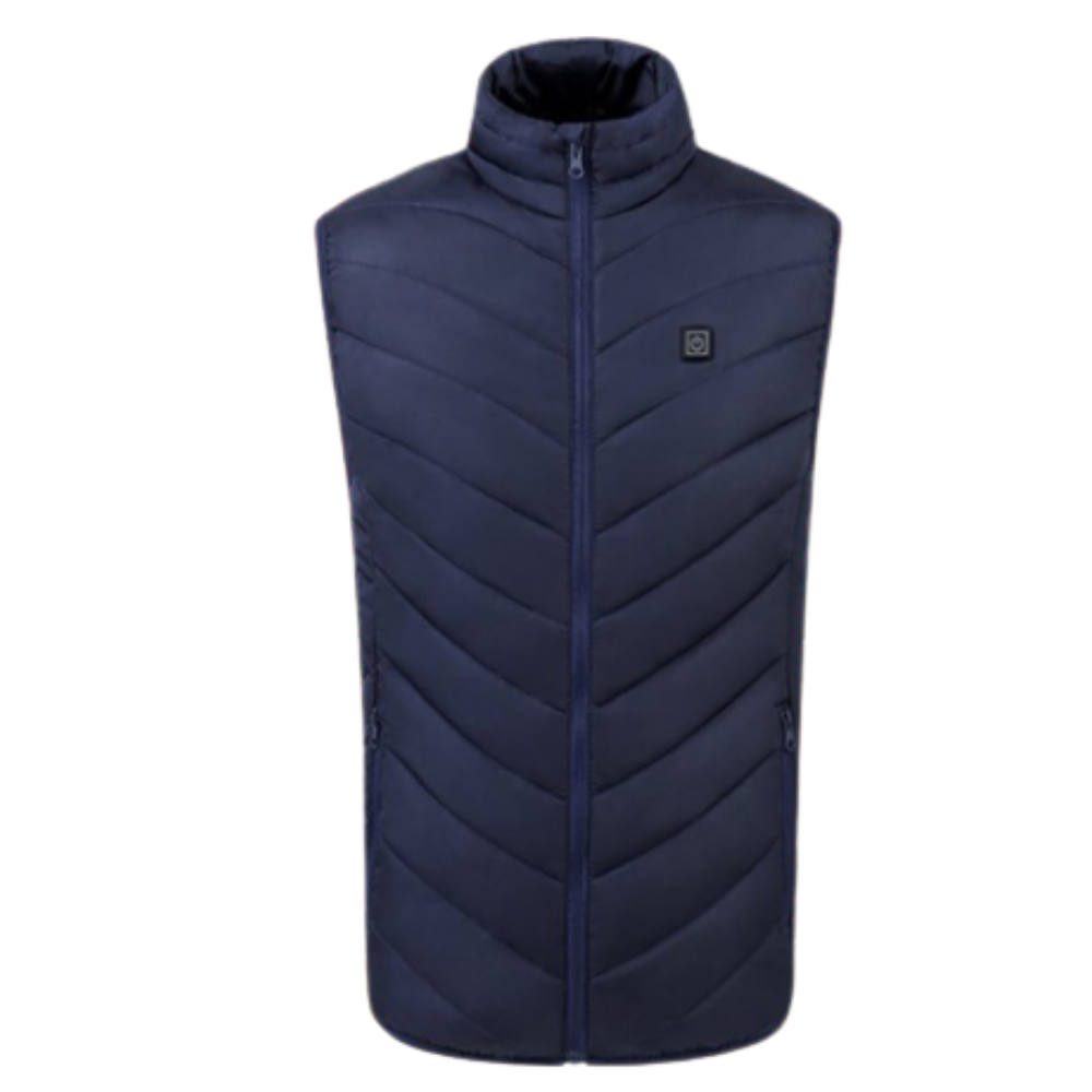 Unisex Heated Vest -Navy Blue - Ozerty