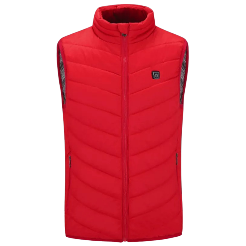 Unisex Heated Vest -Red - Ozerty