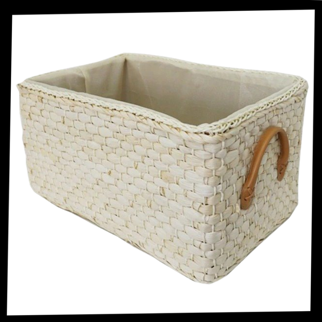 Hand Woven Wicker Basket - Ozerty