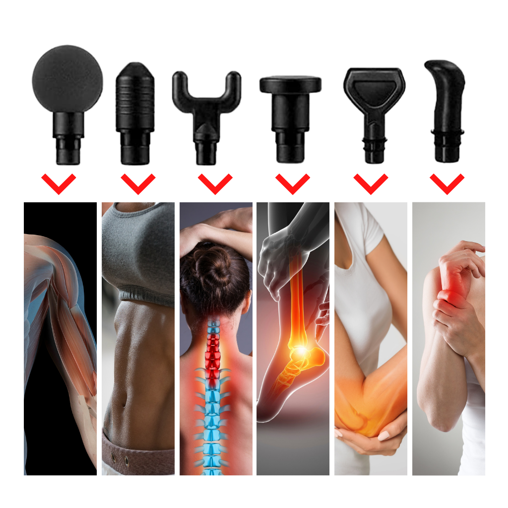 High-Speed Vibration Massage Gun - Ozerty