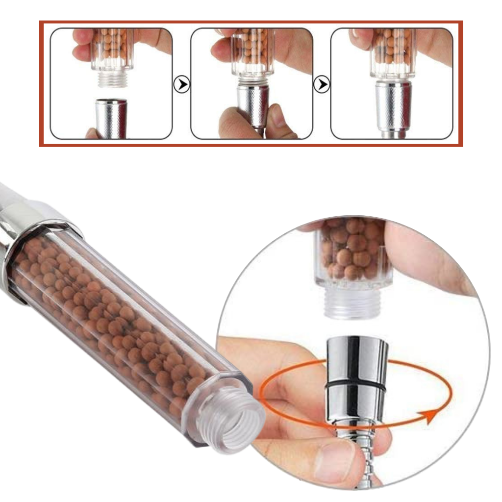High Pressure ionic Shower Head - Ozerty