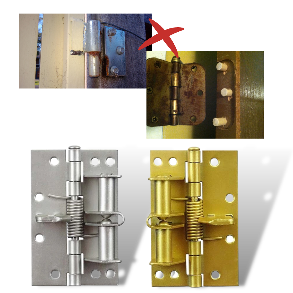 Versatile Soft-Closing Door Hinge - Ozerty