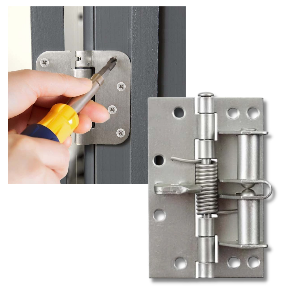 Versatile Soft-Closing Door Hinge - Ozerty