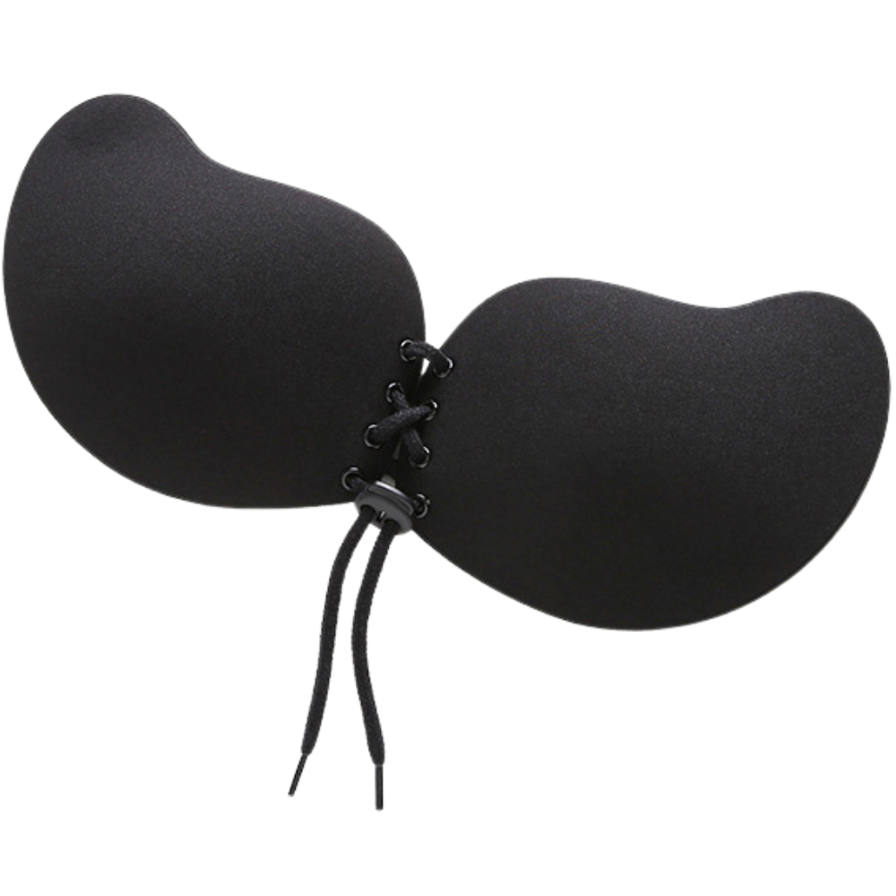 Invisible Push-Up Bra -Black - Ozerty