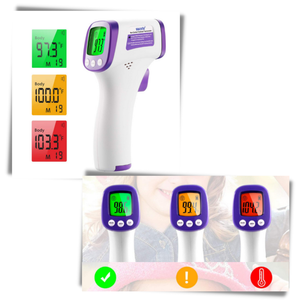 Infrared Digital Thermometer - Ozerty