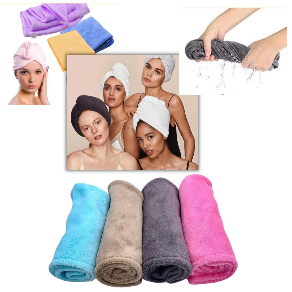 Instant Dry Hair Towel - Ozerty