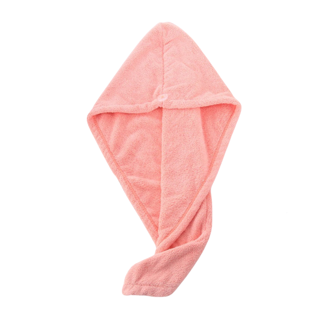 Instant Dry Hair Towel -Pink - Ozerty