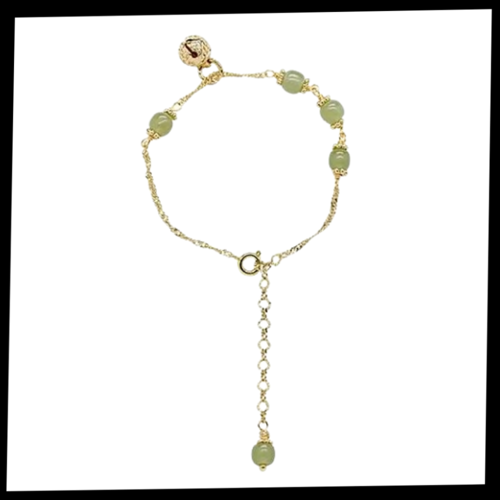 Hetian Jade Bell Bracelet - Ozerty