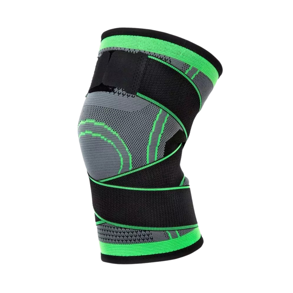 Knee Compression Sleeve -Green - Ozerty