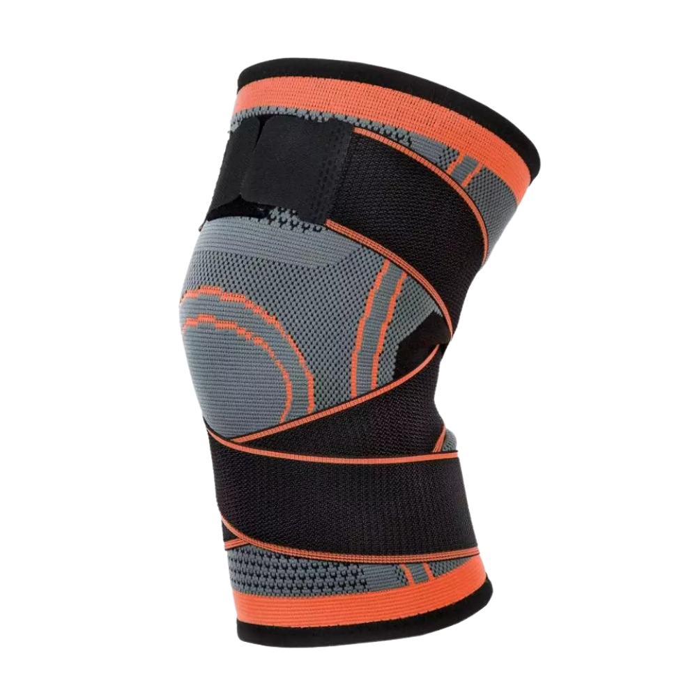 Knee Compression Sleeve -Orange - Ozerty