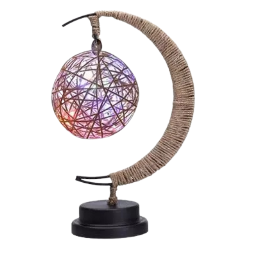 Enchanted Lunar LED lamp -Amethyst Purple - Ozerty