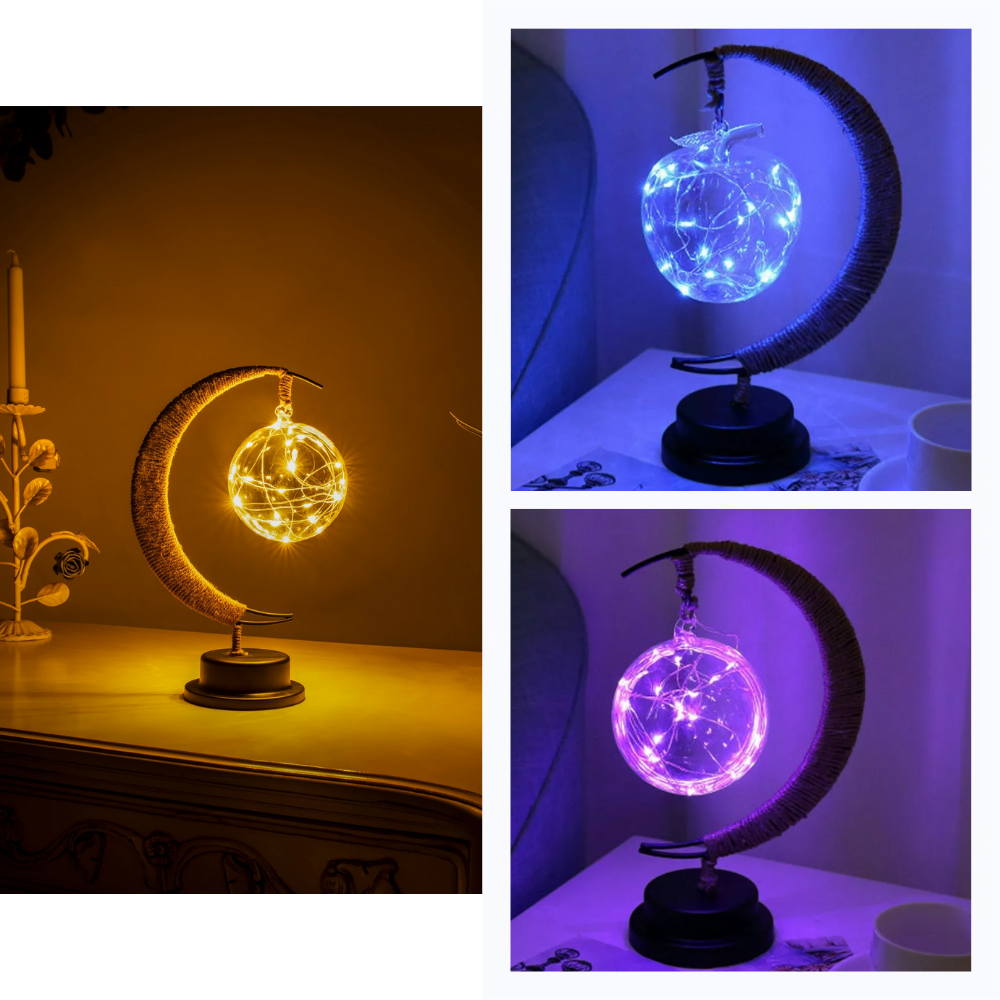 Enchanted Lunar LED lamp - Ozerty