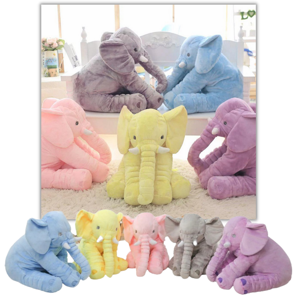 Large Baby Elephant Plushie pillow - Ozerty