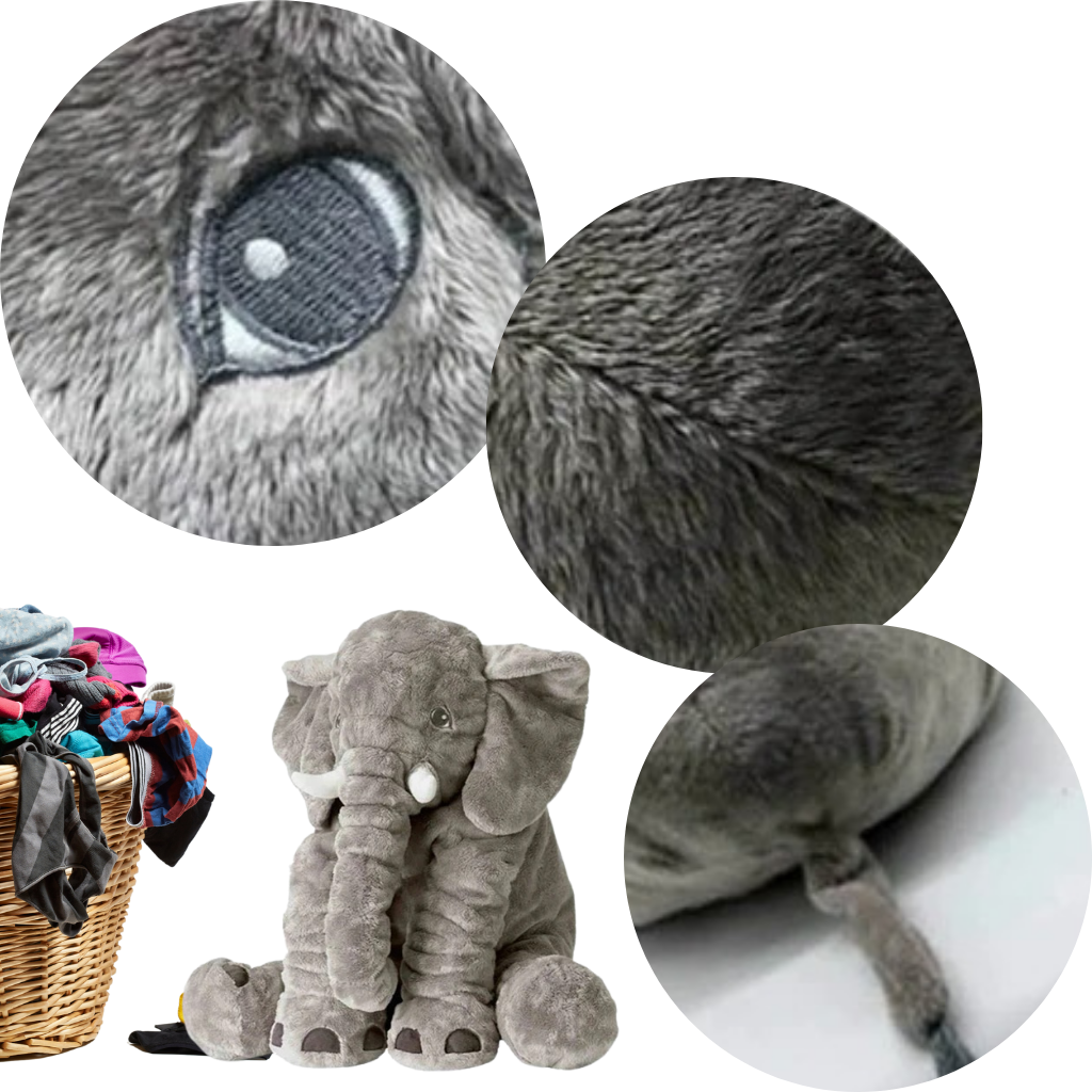 Large Baby Elephant Plushie pillow - Ozerty
