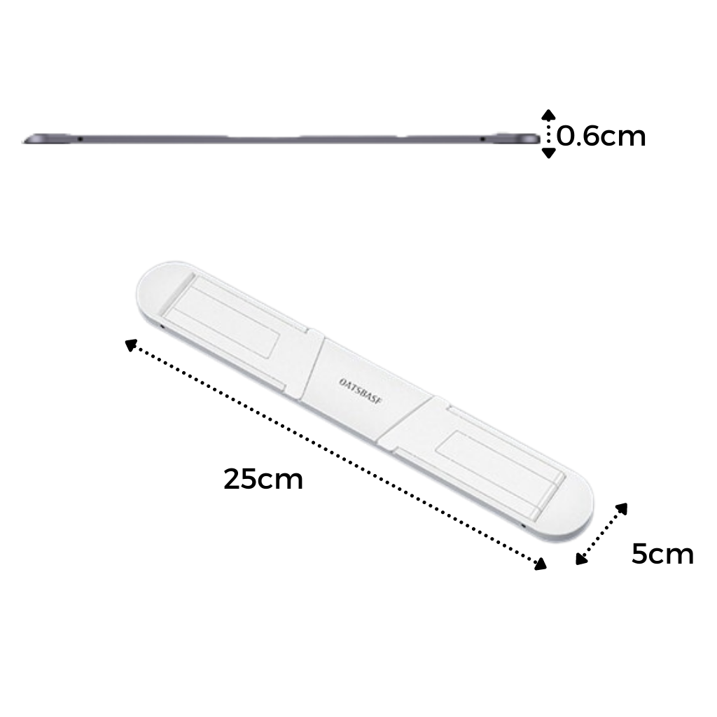 Lightweight Invisible Aluminium Laptop Holder - Ozerty