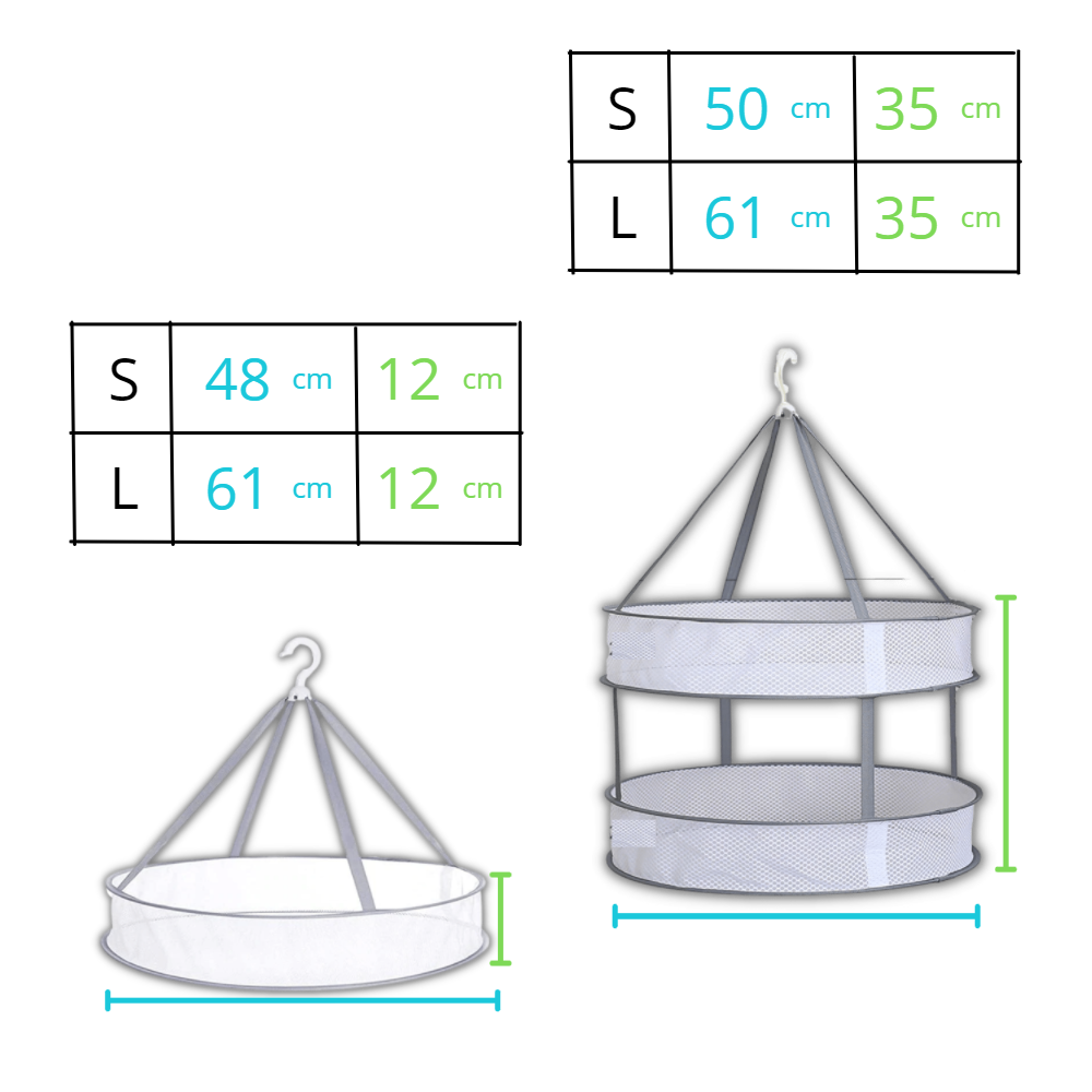 Mesh Hanging Dryer for Clothes - Ozerty