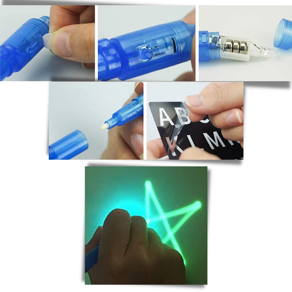 Magical Light Drawing Board Set - Ozerty